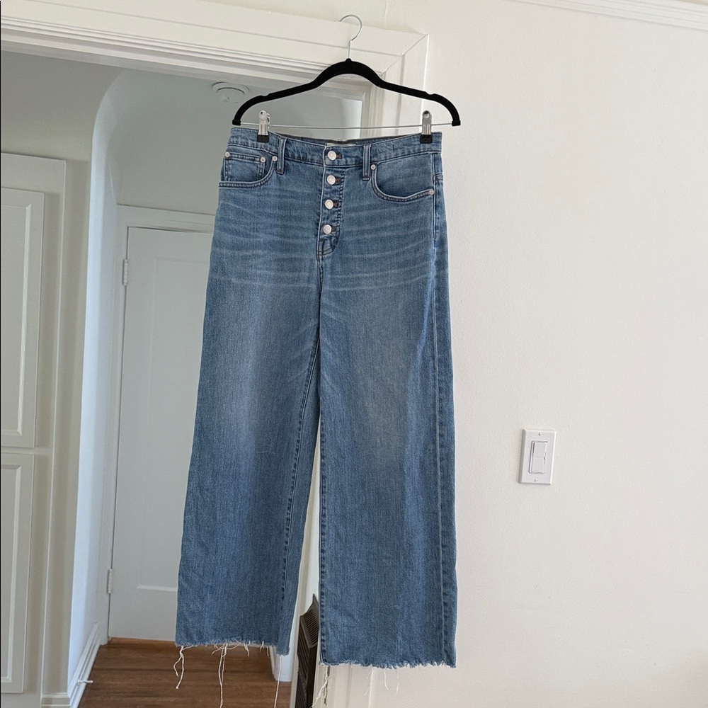 Madewell Wide-Leg Crop Jean